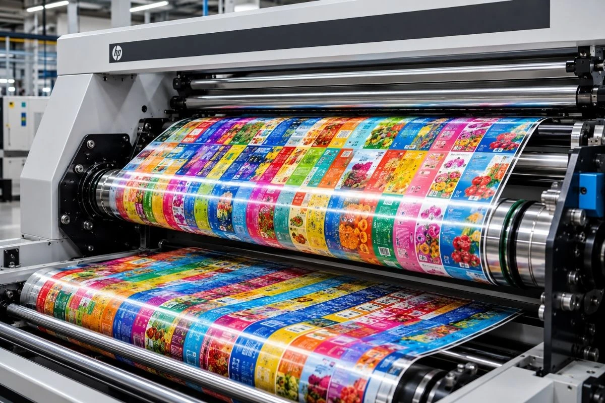 Digital printing for packaging production line supporting low MOQ and fast turnaround