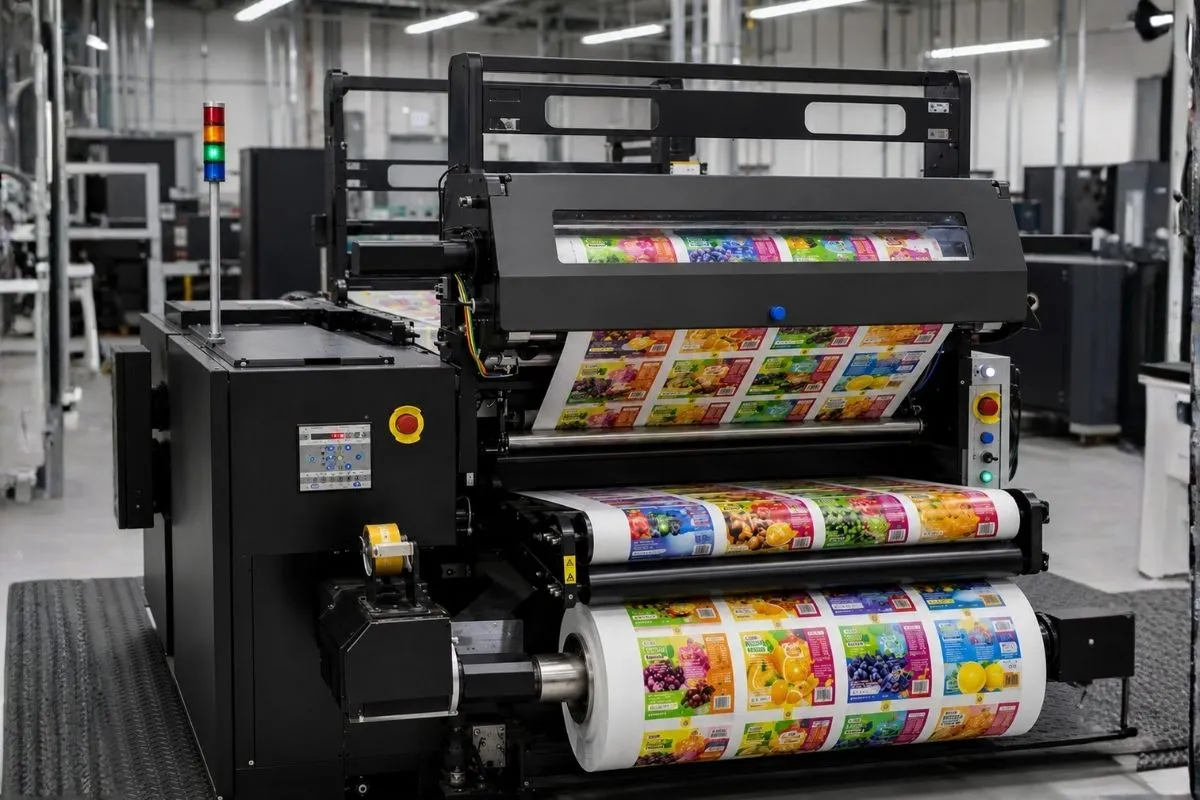 Digital printing setup for packaging that enables faster production and turnaround Digital printing setup for packaging that enables faster production and turnaround